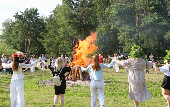 Праздник "Иван Купала" в ТОК "Высокий берег"